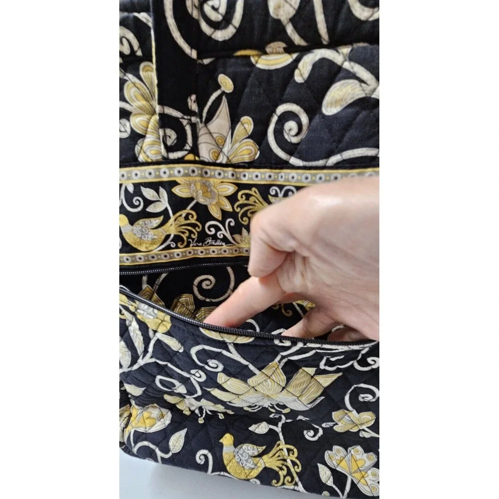 Vera‎ Bradley  Messenger double handle shoulder Tall bag large retired pattern